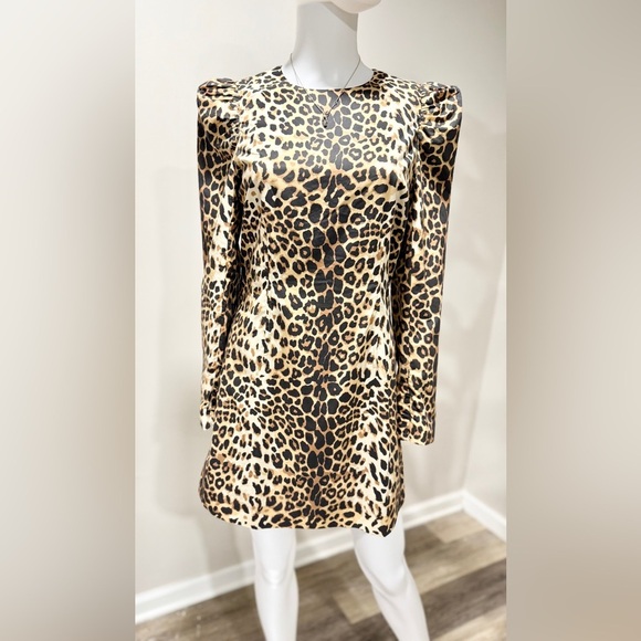 Tuckernuck x India Hicks Leopard Domino Dress | Size S NWT Retail: $198 - Picture 6 of 15